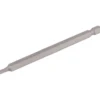 Hexagonal Insert Bit, 3mm, 1/4" Hex, 100mm Long (Pack of 1)