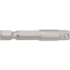 1/4" Hex. Bit Adaptor x 1/4" Sq. Dr.