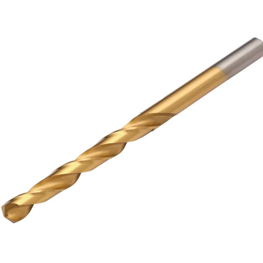 HSS Titanium Nitride Coated Drill Bit, 6.5 x 101mm