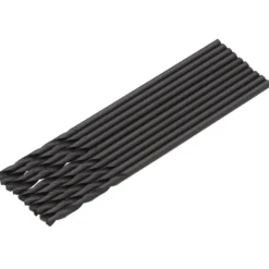 HSS Twist Drill Bits, 1.0 x 35mm (Pack of 10)