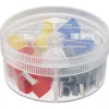 KNIPEX 97 99 909 Assortment Boxes with 45 Twin Wire Ferrules, 4 parts