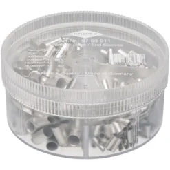 KNIPEX 97 99 911 Assortment Boxes with 350 Insulated Wire Ferrules, 4 parts