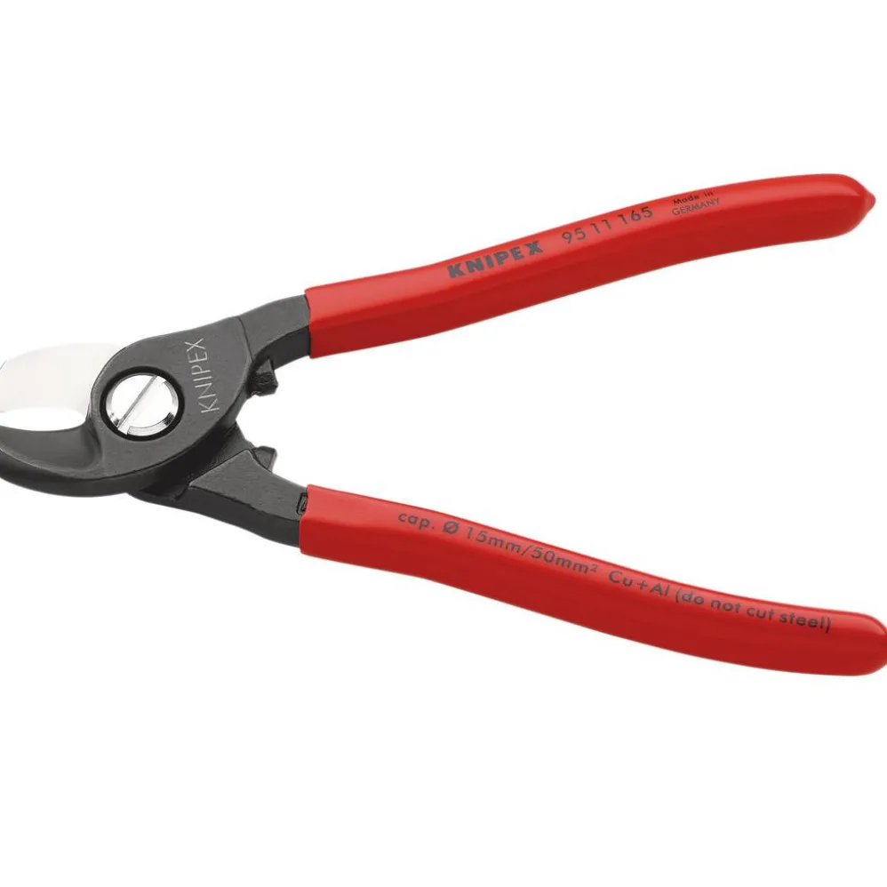 KNIPEX 95 11 165 Cable Shears, 165mm