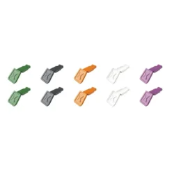 KNIPEX 00 61 10 C V02 ColorCode Clips Color Mix 2 (10 Pieces) 122 mm