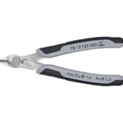 KNIPEX 78 13 125 Electronic Super Knips® with multi-component grips, 125mm