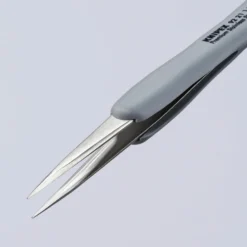 KNIPEX 92 21 14 ESD Precision Tweezers with rubber handles ESD, 130mm