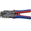KNIPEX 97 51 12 SB Crimping Pliers for Western plugs, 200mm