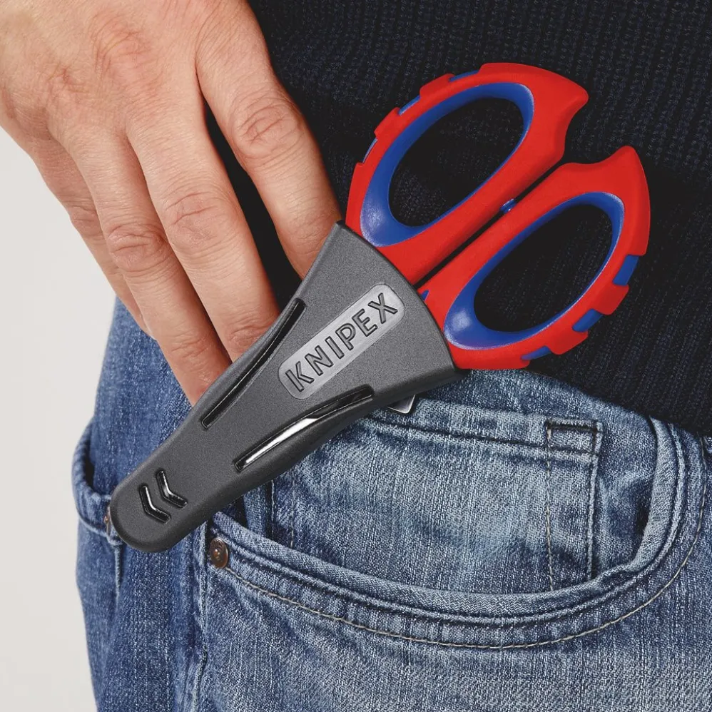 KNIPEX 95 05 10 SB Electricians Shears,190mm