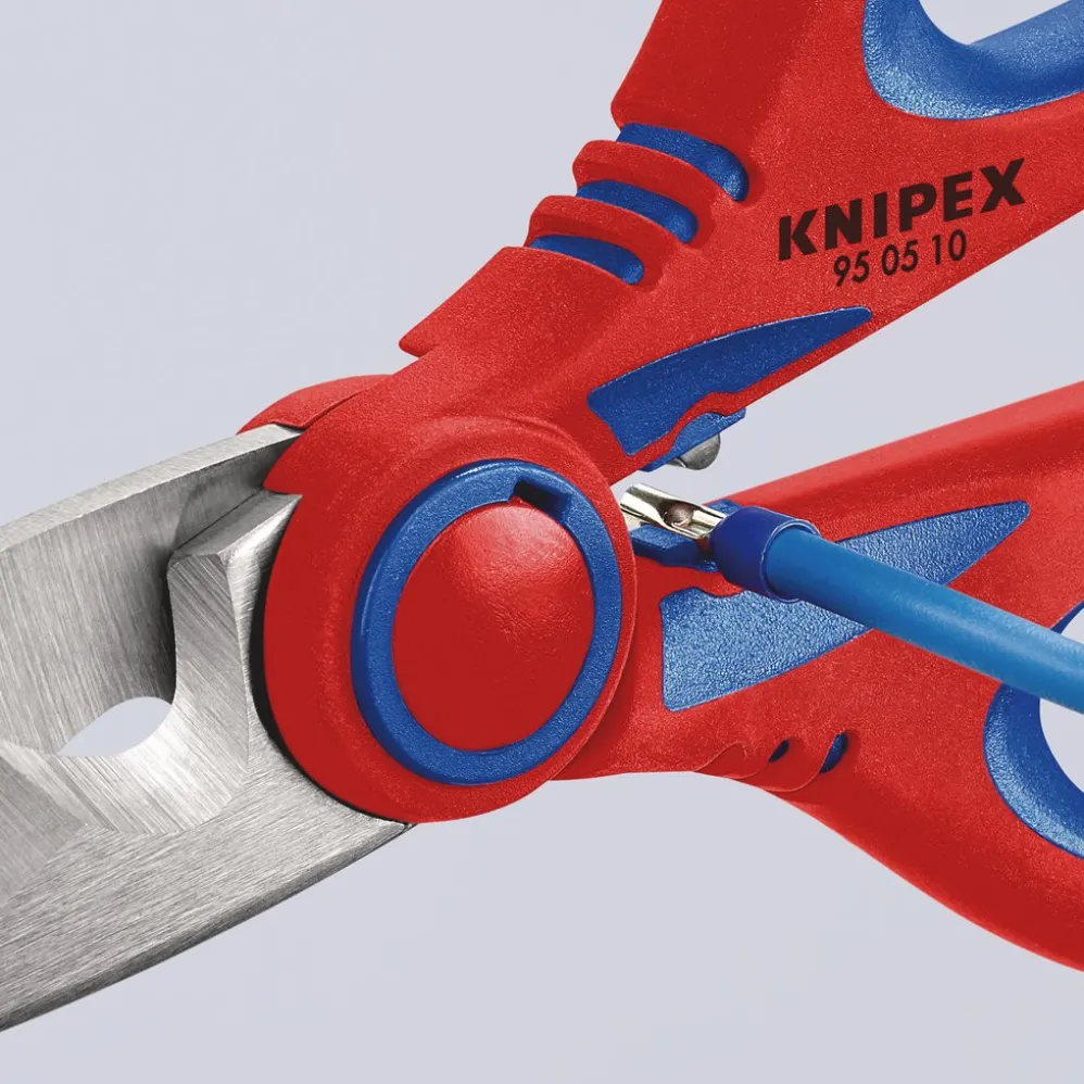 KNIPEX 95 05 10 SB Electricians Shears,190mm