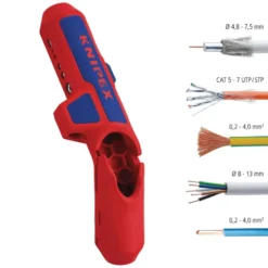 KNIPEX 16 95 01 SB ErgoStrip® Universal Stripping Tool, 135mm