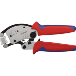 KNIPEX 97 53 18 SB Twistor16® Self-Adjusting Crimping Pliers, 200mm