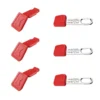 KNIPEX 00 63 06 TCR TetheredTool Clips + ColorCode Clips Red, 3 Pieces Each, 122mm
