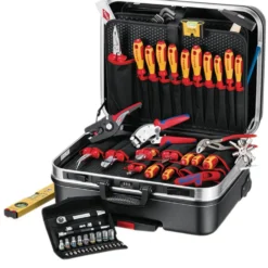KNIPEX 00 21 06 Tool Case "BIG Basic Move" ElectricPlus, 68 Parts