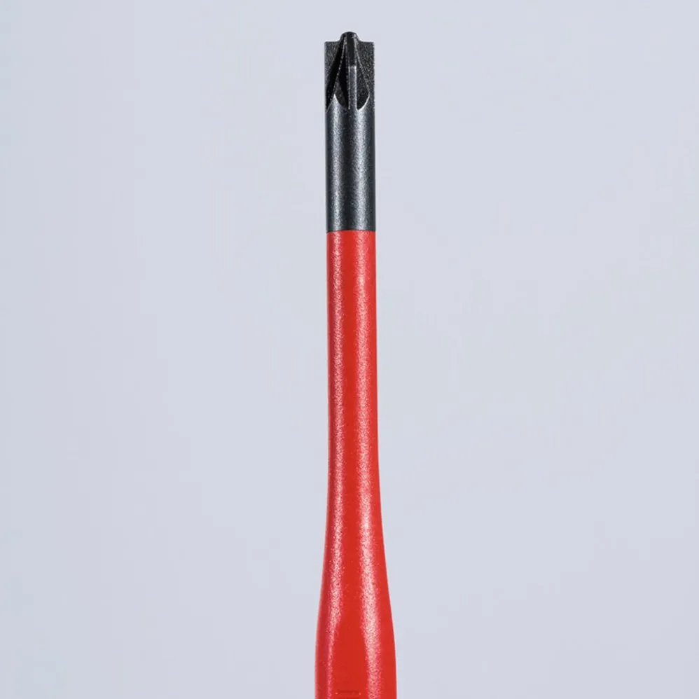 KNIPEX 98 25 01 VDE Insulated Pozidriv® Screwdriver, PZ1 x 80mm