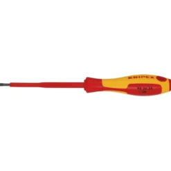 KNIPEX 98 20 35 VDE Insulated Slotted Screwdriver, 3.5 x 100mm