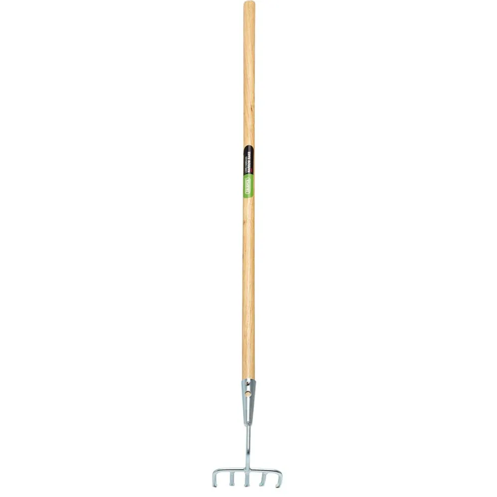 Long Handled Steel Narrow Rake