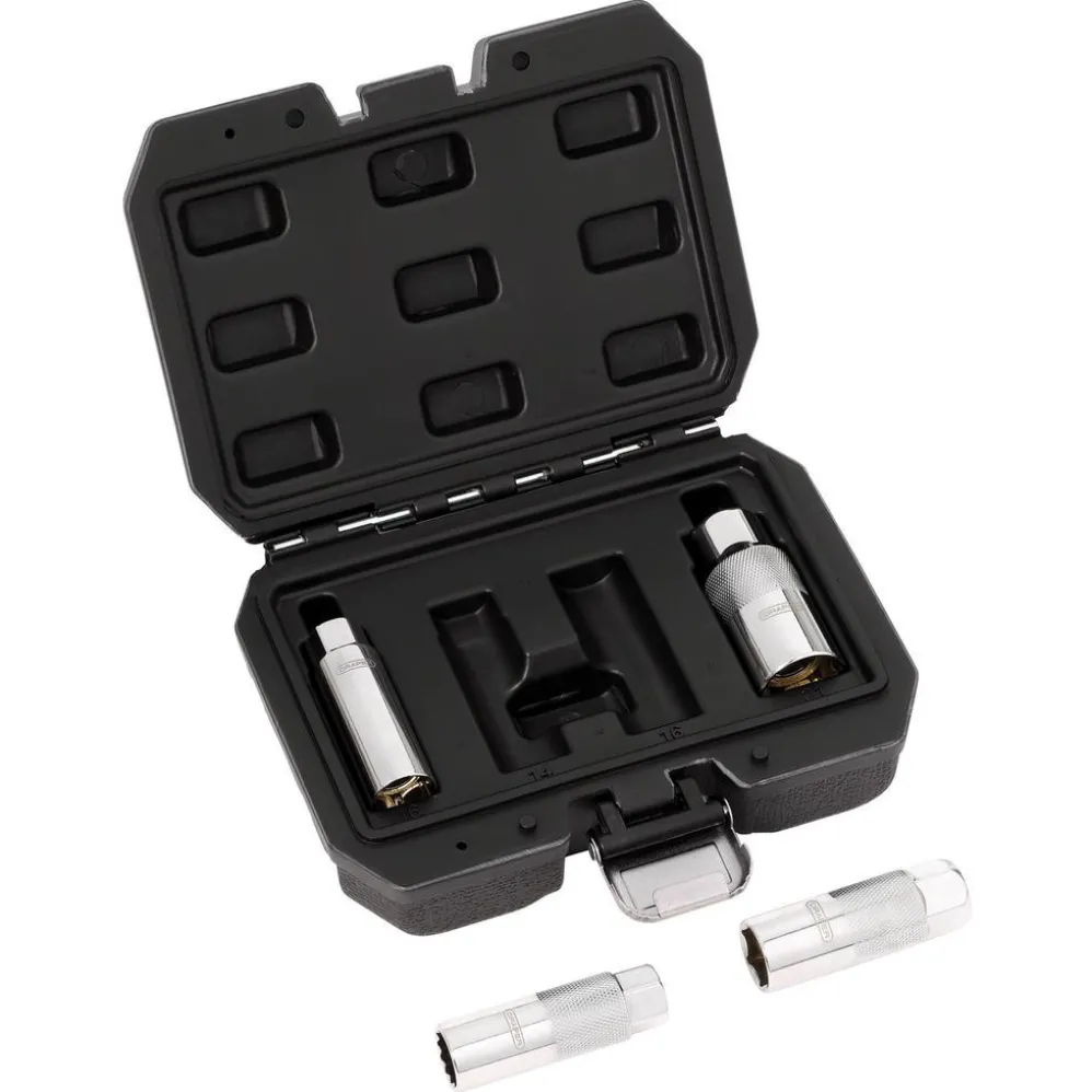 Magnetic Spark Plug Socket Set, 3/8" Sq. Dr. (4 Piece)