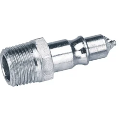 1/2" Male Thread Air Line Screw Adaptor Connectors (Pack of 2)