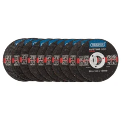 Metal Cutting Discs, 50 x 1.5 x 10mm (Pack of 10)