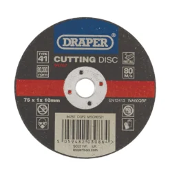 Metal Cutting Disc, 75 x 1 x 10mm