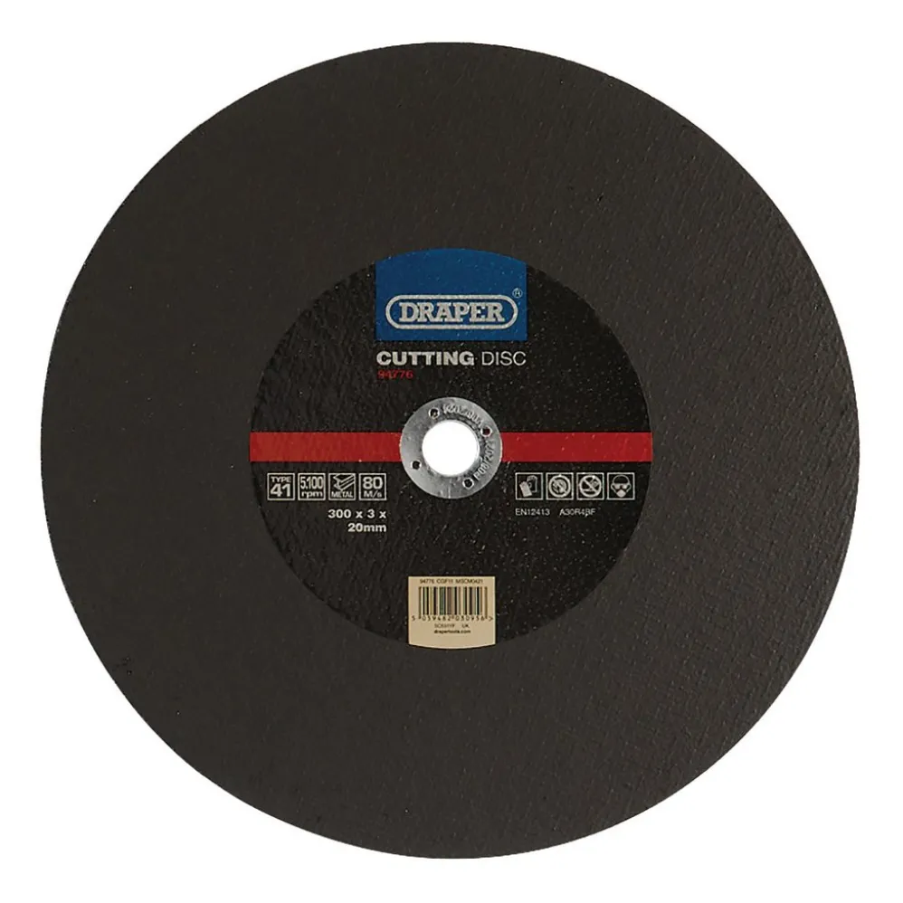 Metal Cutting Disc, 300 x 3 x 20mm
