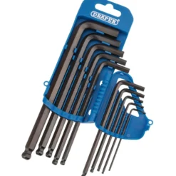 Metric Hexagon and Ball End Hexagon Key Set (10 Piece)