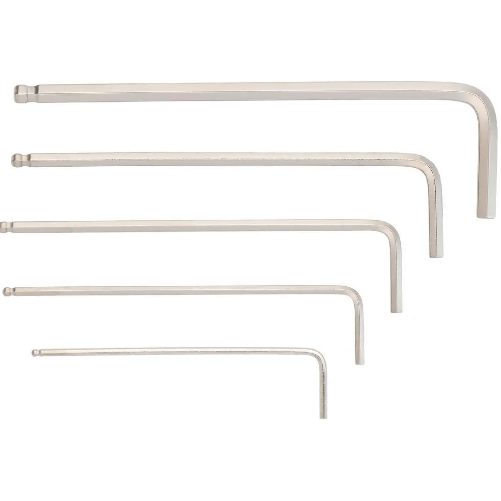 Metric Long Arm Ball End Hex Key Set (9 Piece)