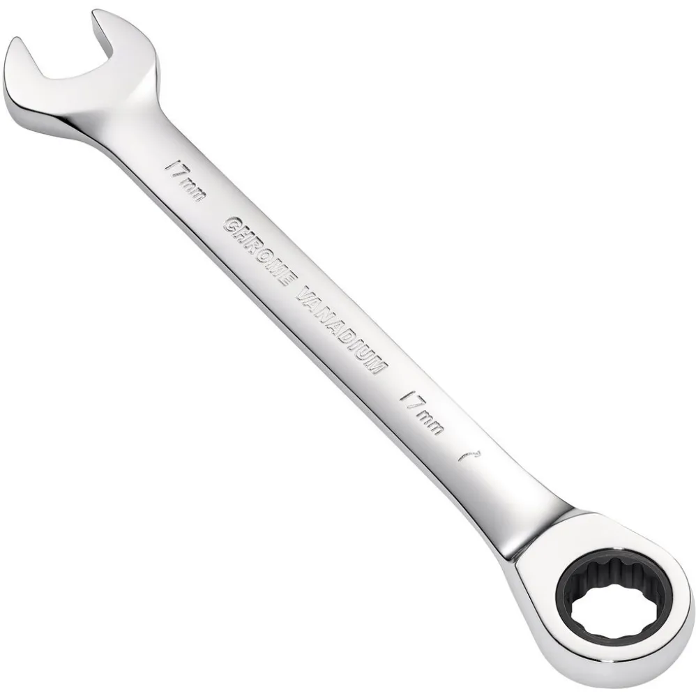 Metric Ratcheting Combination Spanner, 17mm