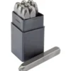 0 - 9 Number Stamp Set, 1/8"