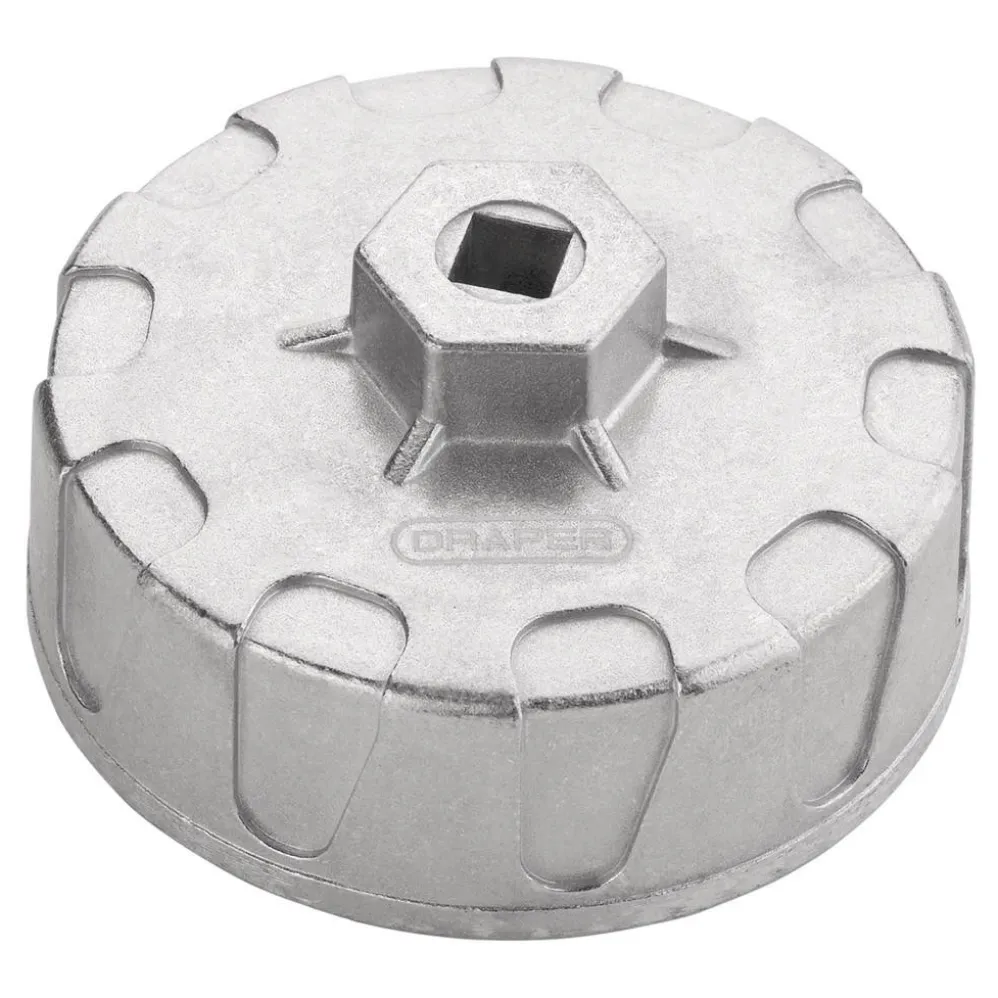 Oil Filter Wrench, 3/8" Sq. Dr., 84mm/14 Flutes