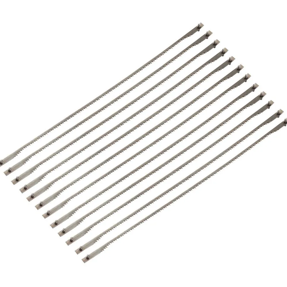 Pin End Fretsaw Blades, 127mm, 25tpi