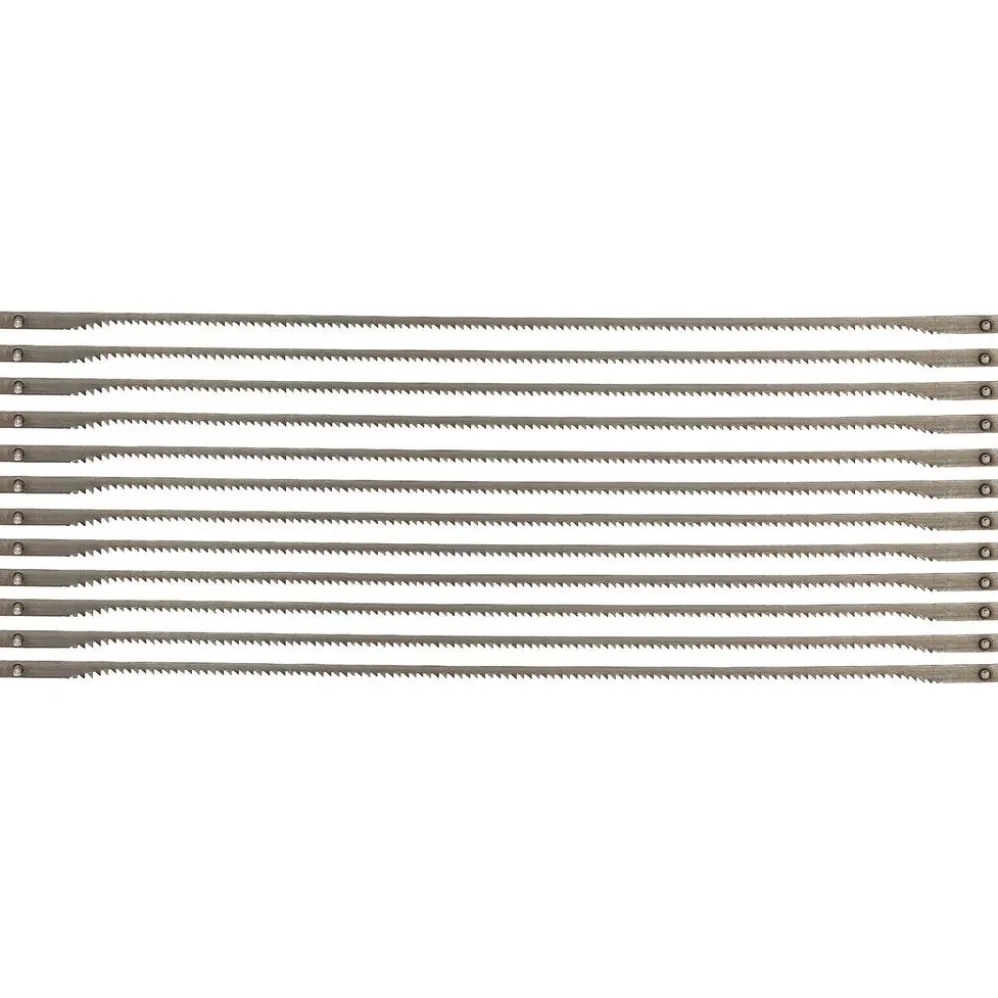 Pin End Fretsaw Blades, 127mm, 25tpi