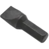 Plain Slot Impact Screwdriver Bit, 12mm