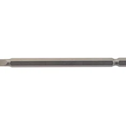 Plain Slot Insert Bit, 5.5mm, 1/4" Hex, 100mm Long (Pack of 1)
