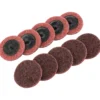 Polycarbide Abrasive Pads, 50mm, Medium (Pack of 10)