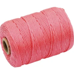 Polypropylene Brick Line, 100m, Pink