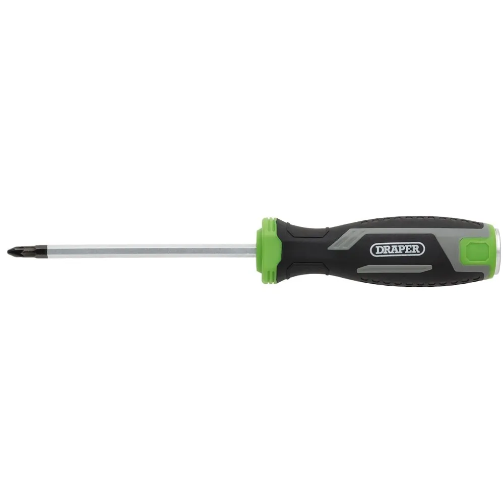 Pound Thru Pozi Soft Grip Screwdriver, PZ1 x 100mm