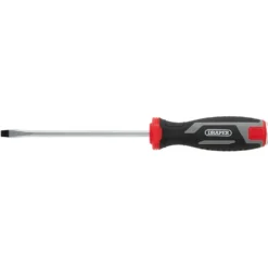 Pound Thru Slotted Soft Grip Screwdriver, SL5.5 x 125mm
