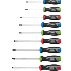 Pound Thru Soft Grip Screwdriver Set (9 Piece)
