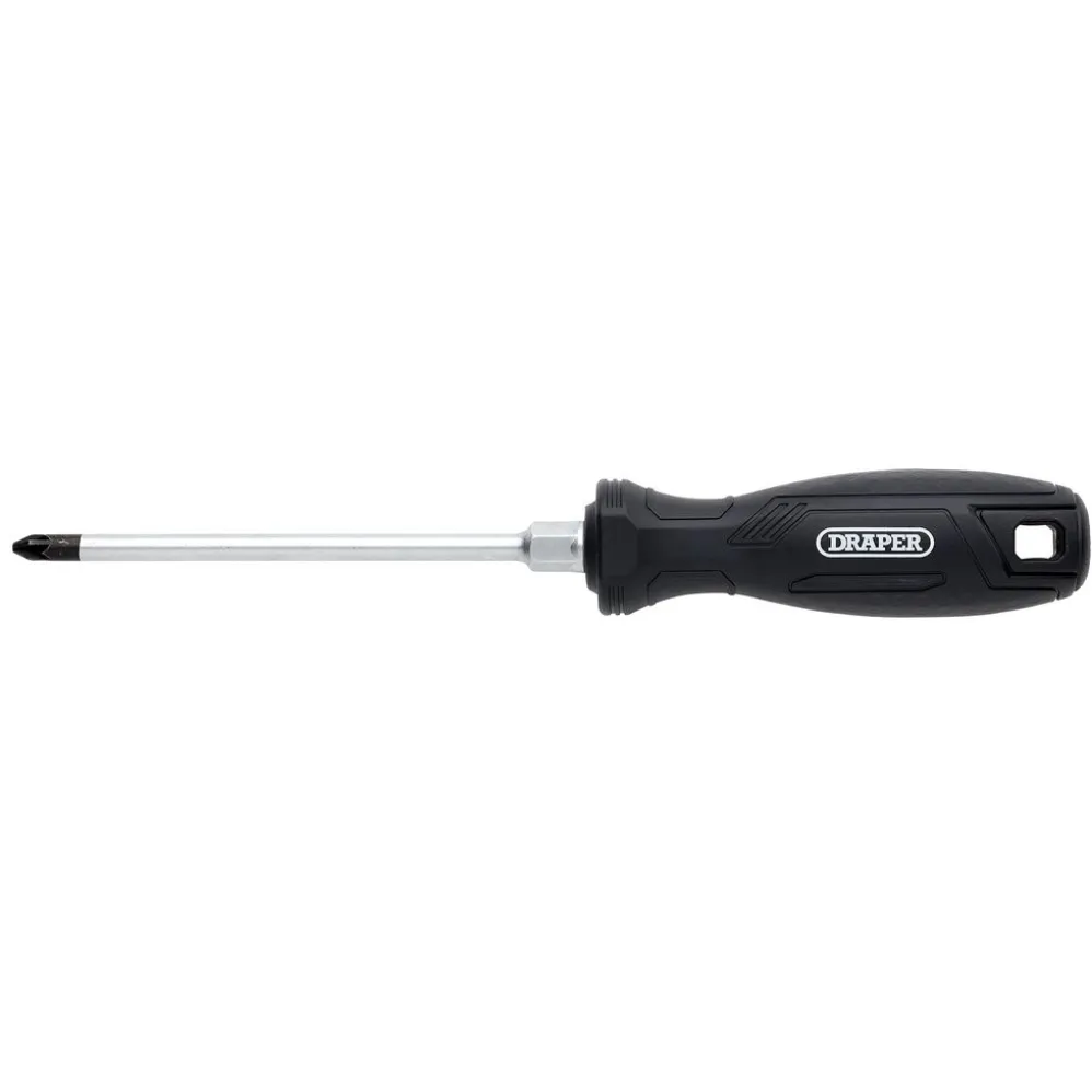 Pozi Hard Grip Screwdriver, PZ2 x 125mm