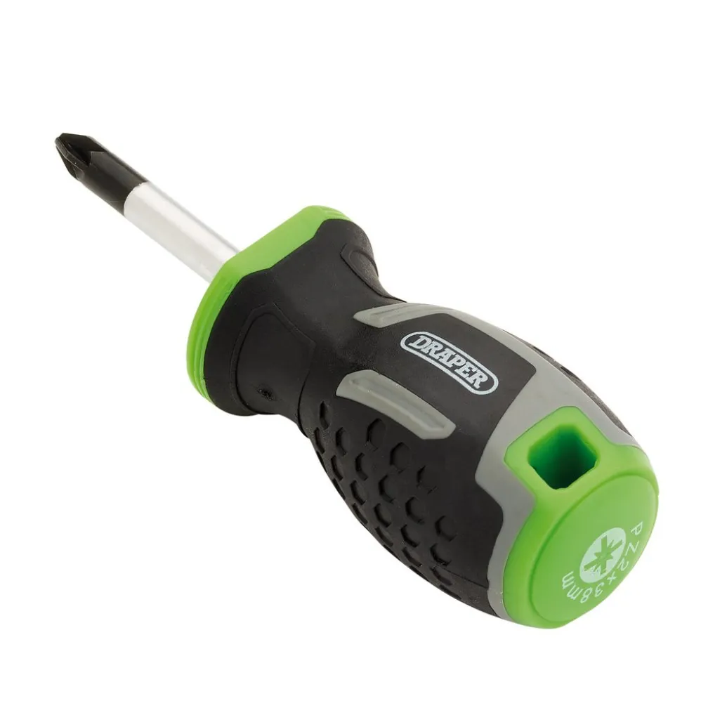 Pozi Soft Grip Screwdriver, PZ2 x 38mm