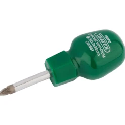 PZ Type Cabinet Pattern Chubby Screwdriver, No.2 x 38mm (Sold Loose)