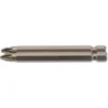 PZ Type Insert Bit, 1/4" Hex, 75mm Long, No.2 (Pack of 2)