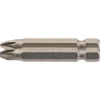 PZ Type Insert Bit, 1/4" Hex, 50mm Long, No.2 (Pack of 2)