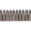 PZ Type Insert Bit, 1/4" Hex, 25mm Long, No.2 (Pack of 10)