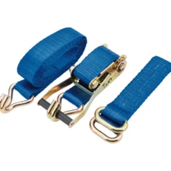 Ratcheting Vehicle Tie Down Straps, 3m x 50mm, 2250kg