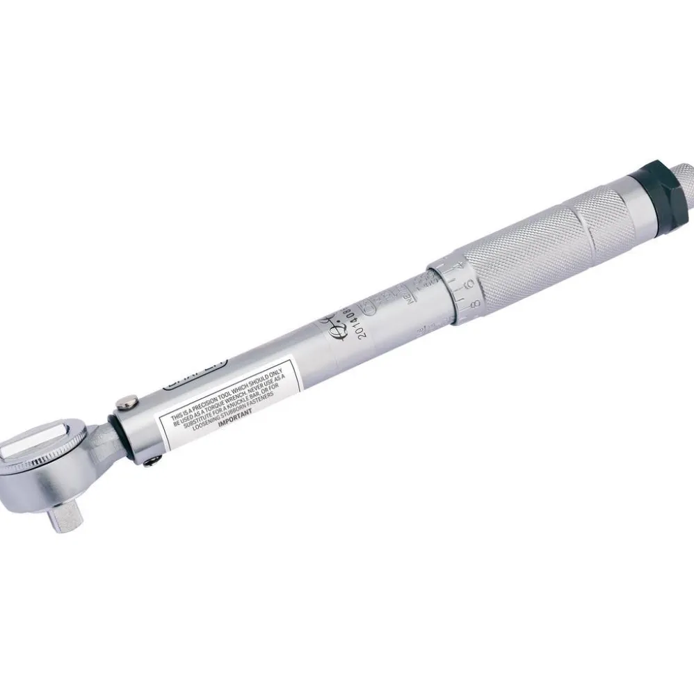 Ratchet Torque Wrench, 3/8" Sq. Dr., 10 - 80Nm