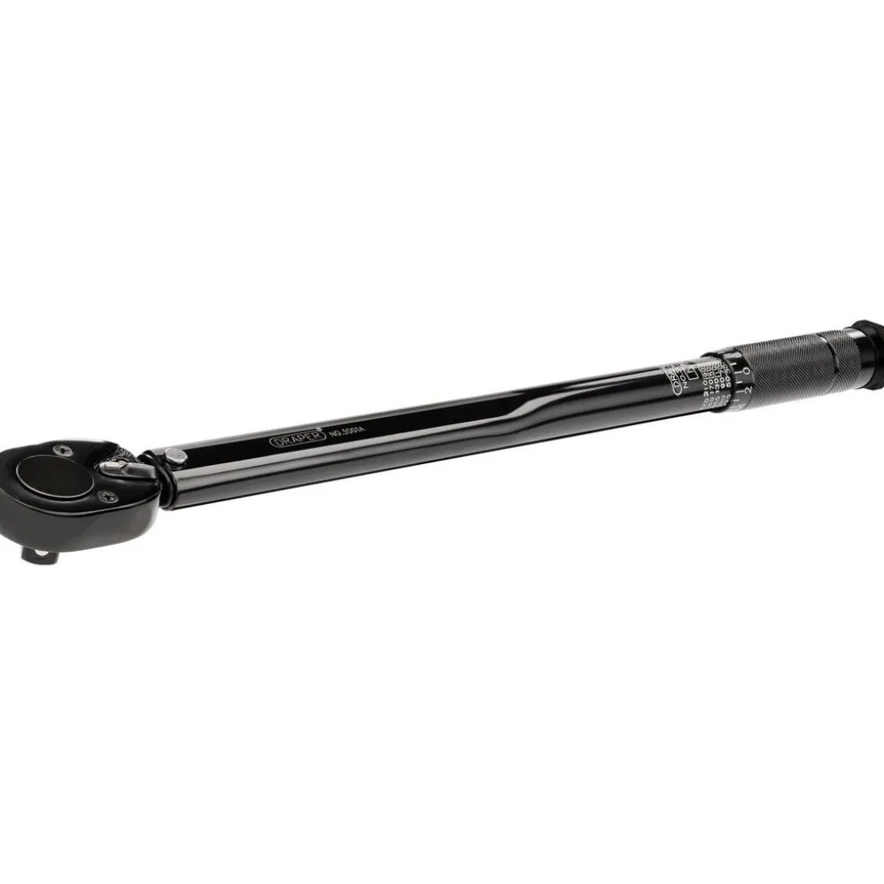 Ratchet Torque Wrench, 1/2" Sq. Dr., 30 - 210Nm