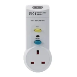 RCD Adaptor, 220-250v/50Hz, 13 AMP