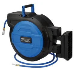 Retractable Air Hose Reel, 30m, 10mm ID